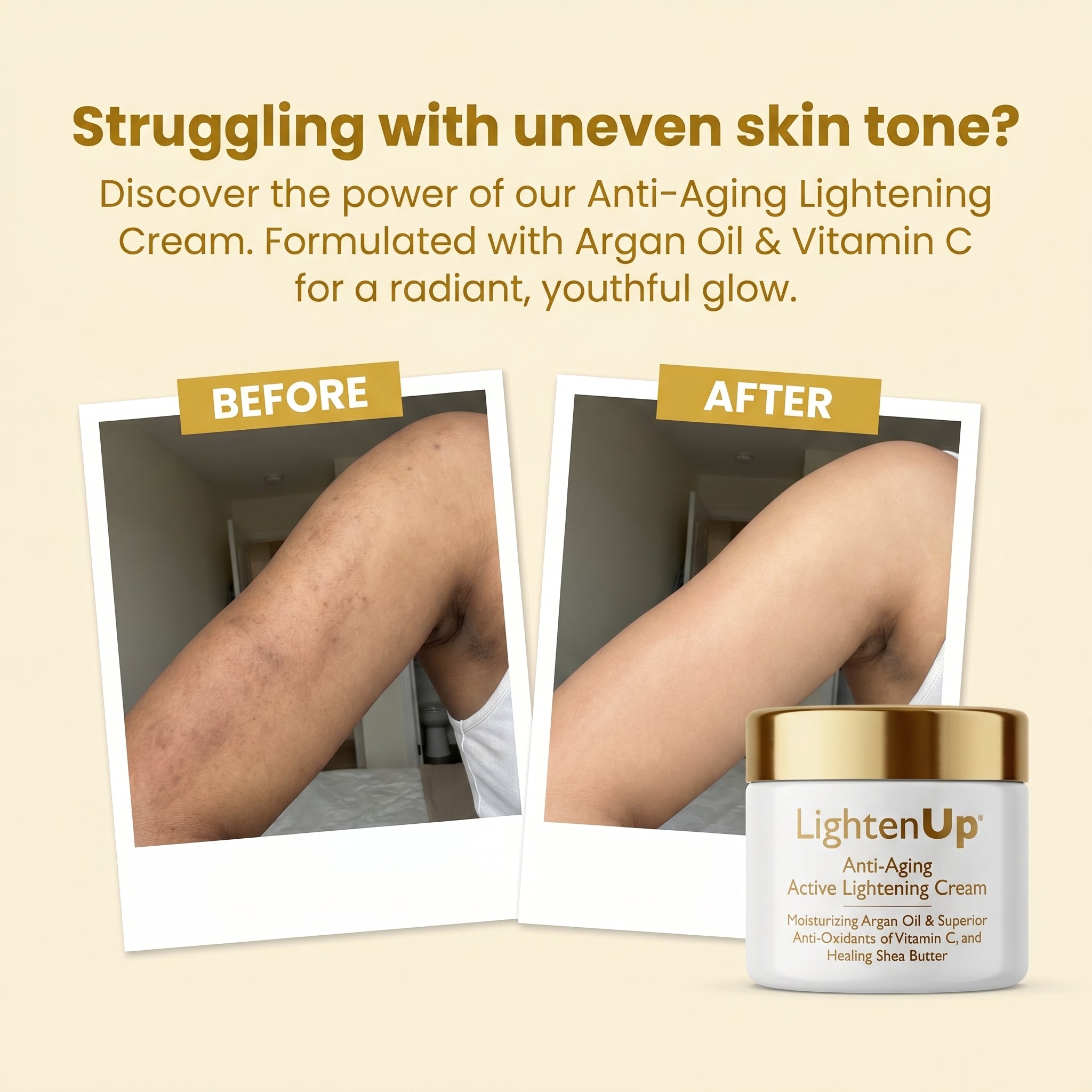 LightenUp Anti-Aging Lightening Body Cream
