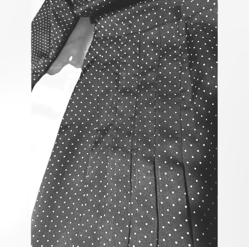 Polka Dot Skirt and Shirt Set Size - S