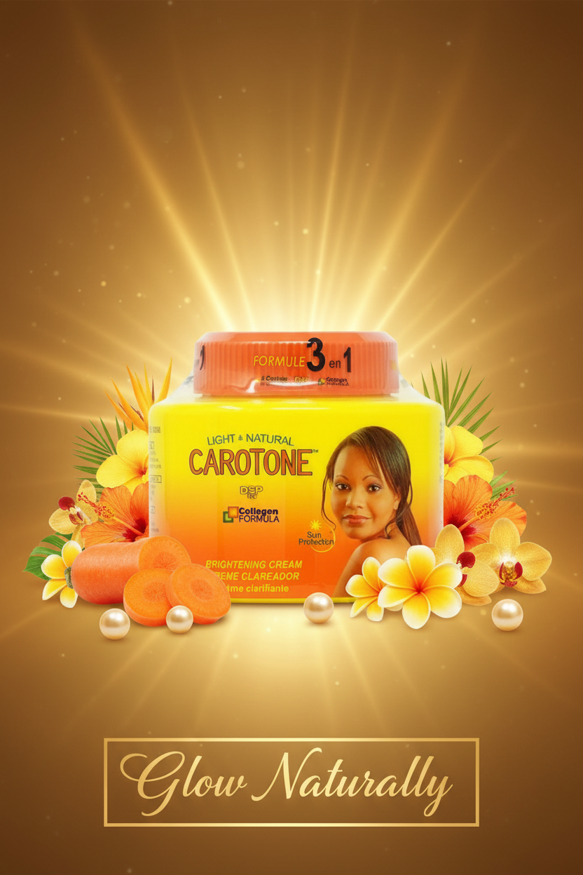 Carotone Light & Natural Brightening Cream Jar - 10.1 oz
