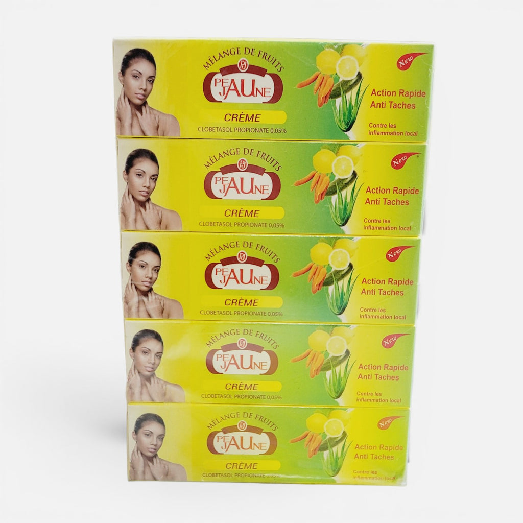 10-Pack Peau Jaune Mix Fruit Fast Action Anti-Spot Tube Cream