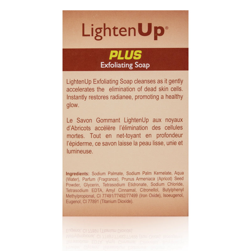 LightenUp Plus Shea Butter Exfoliating Soap - 200g