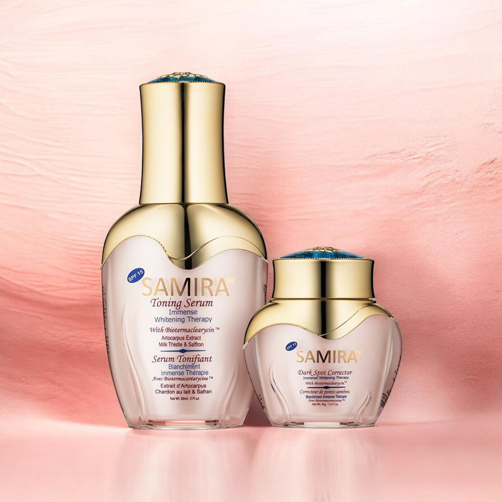 Samira Immense Whitening Therapy Toning Serum & Spot Corrector Bundle