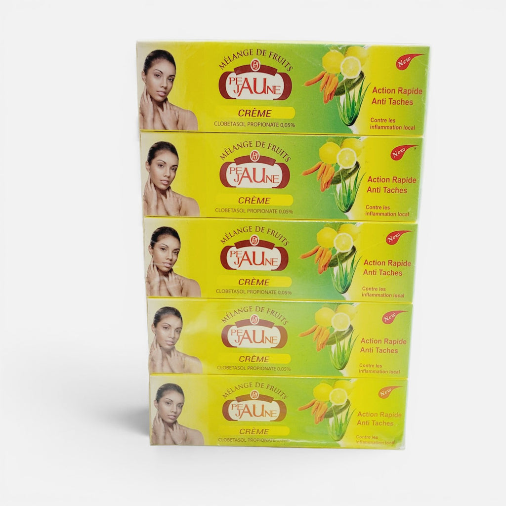 10-Pack Peau Jaune Mix Fruit Fast Action Anti-Spot Tube Cream