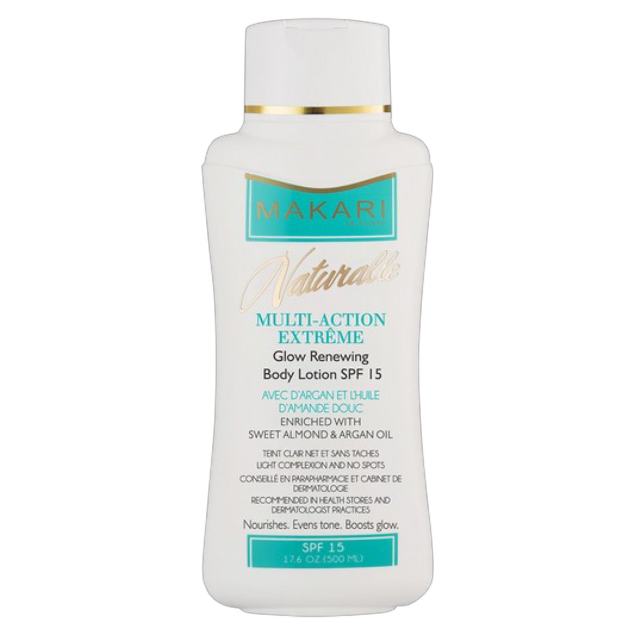 MAKARI NATURALLE MULTI-ACTION EXTREME GLOW RENEWING BODY LOTION - 17.6 oz