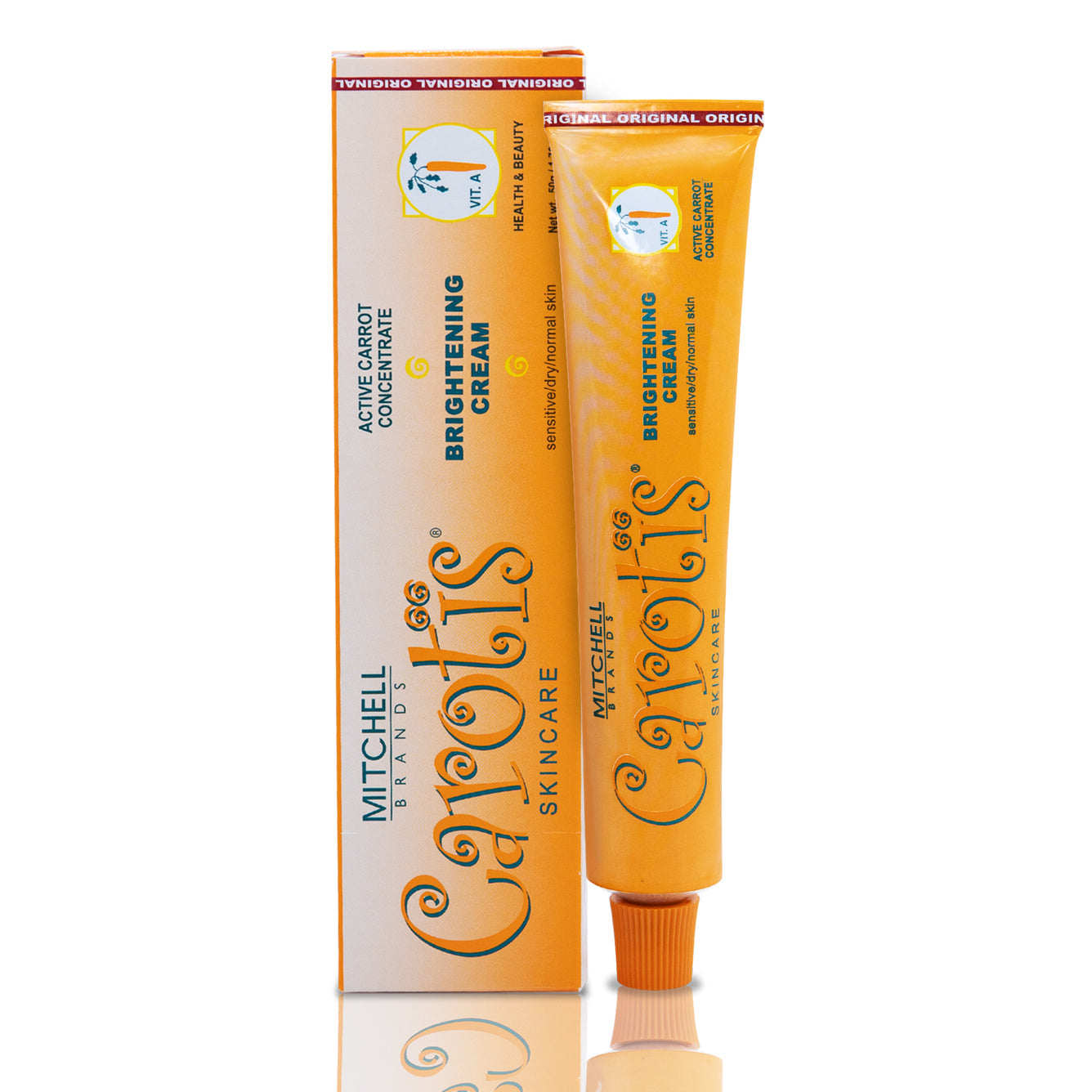 Carotis Skincare Active Carrot Concentrate Brightening Cream Tube - 1.76 oz