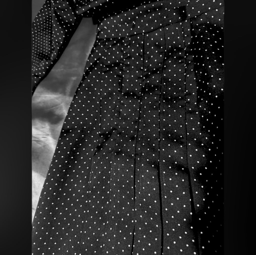 Polka Dot Skirt and Shirt Set Size - S