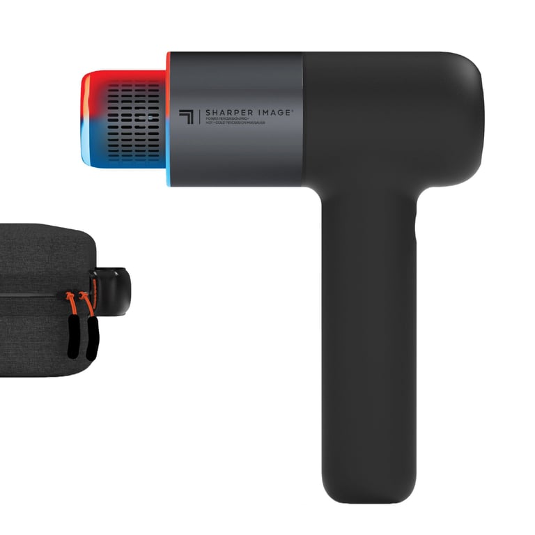 Sharper Image Power Percussion Pro+ Hot and Cold Massager - New