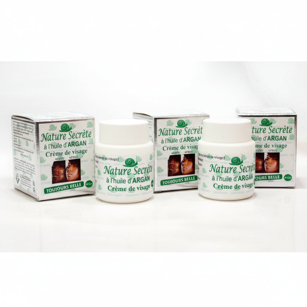 3-Pack Nature Secrete Facial Cream With Argan Oil 40g