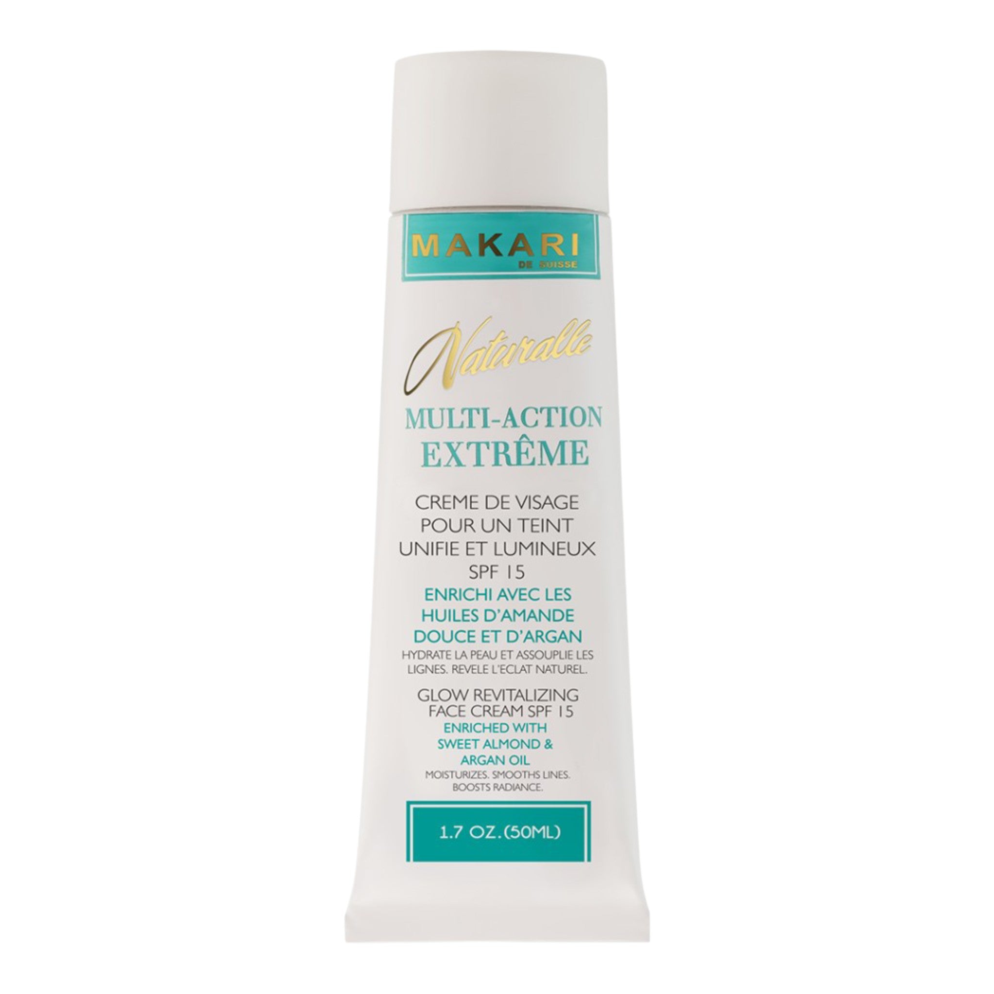 MAKARI NATURALLE MULTI-ACTION EXTREME GLOW REVITALIZING FACE CREAM SPF 15 -1.7 oz