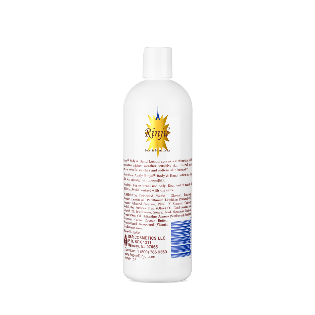 Rinju Body & Hand Lotion - 16 oz
