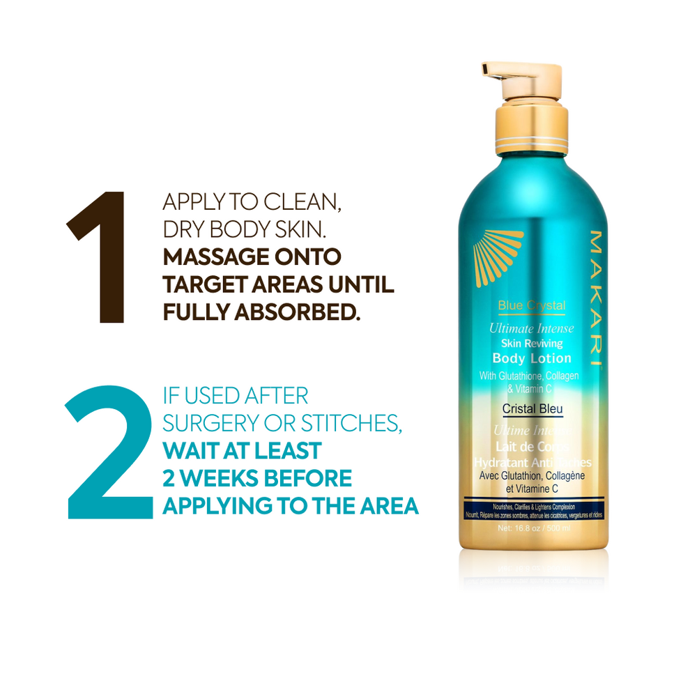 MAKARI BLUE CRYSTAL SKIN REVIVING BODY LOTION - 16.8 oz