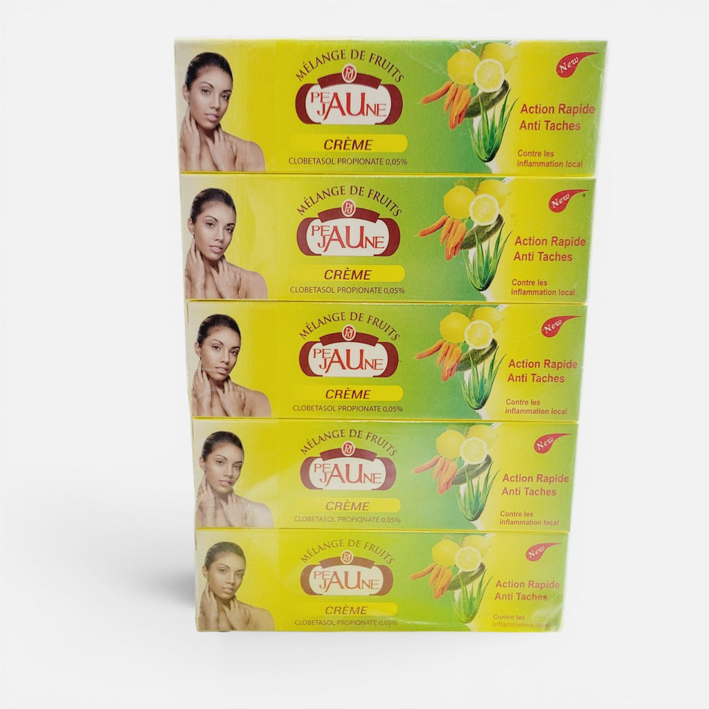 10-Pack Peau Jaune Mix Fruit Fast Action Anti-Spot Tube Cream