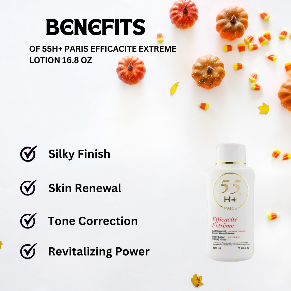 55H+ Efficacite Extreme Strong Treatment Body Lotion 16.8oz