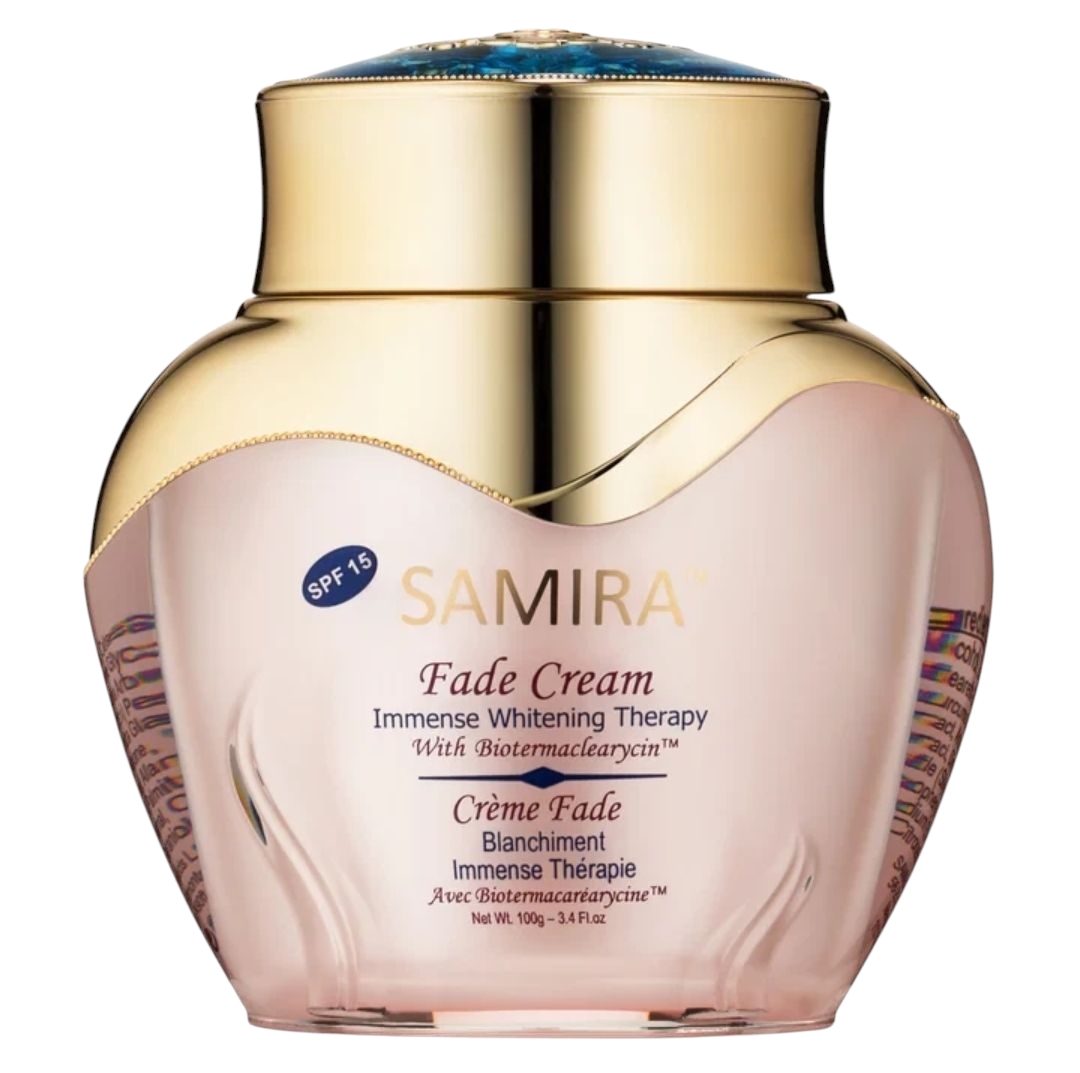 2-Piece Samira Immense Whitening Therapy Toning Milk 12oz & Fade Cream 3.4oz Set