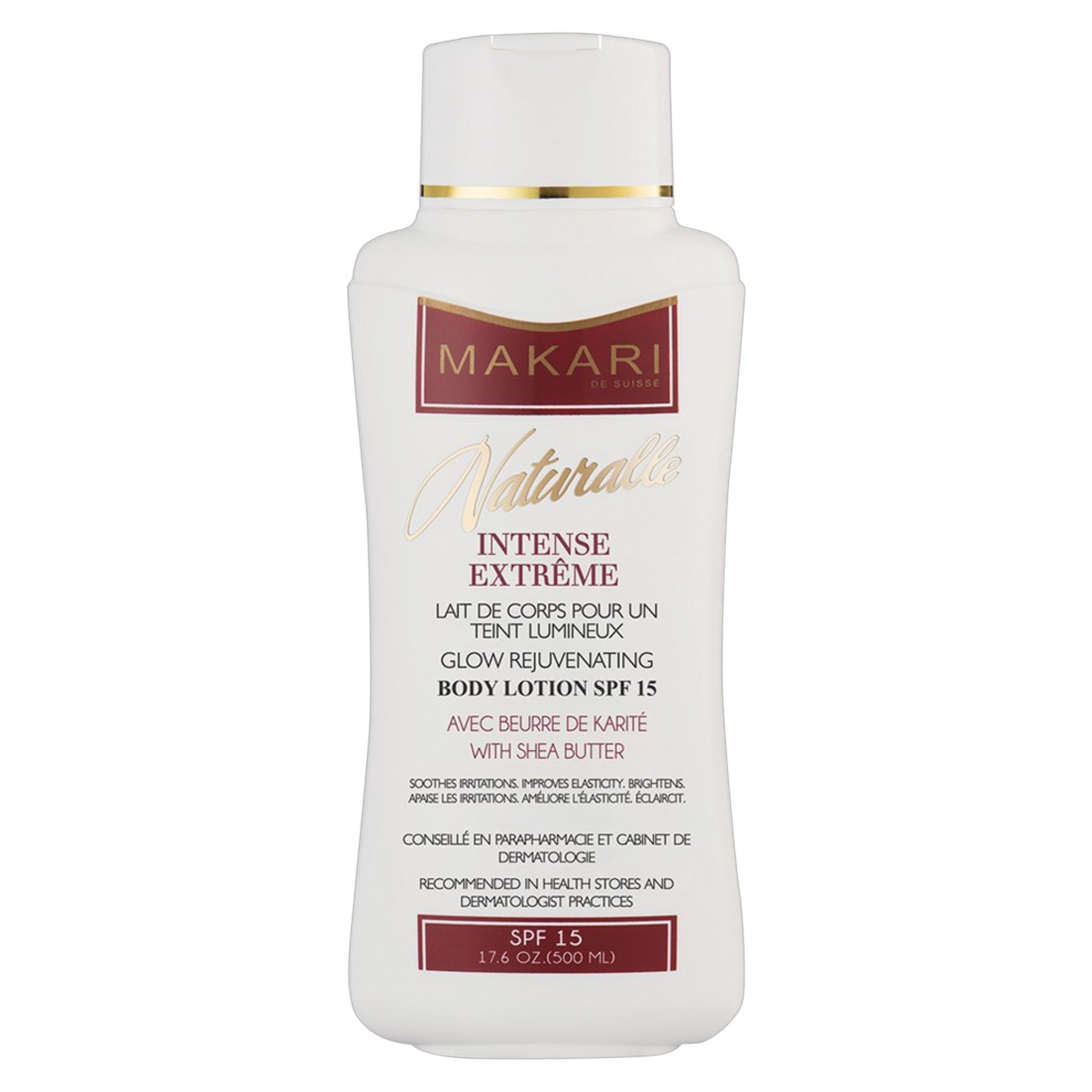 MAKARI NATURALLE INTENSE EXTREME GLOW REJUVENATING BODY LOTION - 17.6 oz.