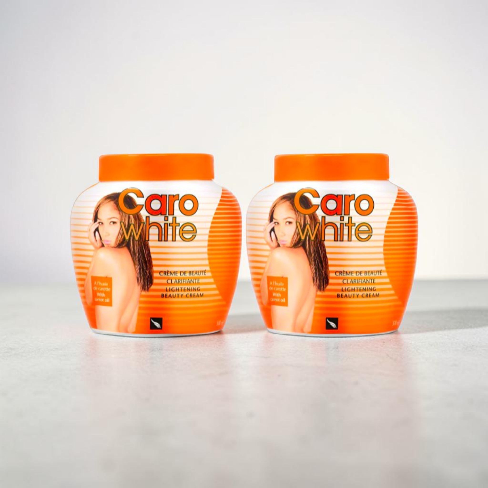 2-Pk Caro White Clarifying Lightening Beauty Body Cream - 500ml