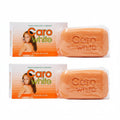 2-Pk Caro White Clarifying Beauty Bar Soaps With Carrot Oil 7 oz.